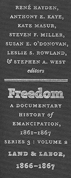 Freedom: A Documentary History of Emancipation